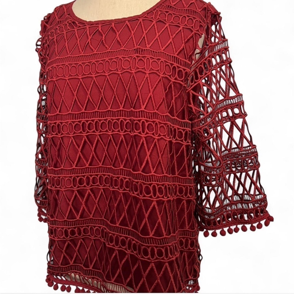 Tularosa Cannes’ Blouse in Clay Size Small